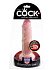 Фаллоимитатор на присоске King Cock Dual Density Cock 15 см фото 2