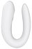 Вибратор для пар с управлением от приложения Satisfyer Double Joy белый фото 5