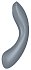 Двухсторонний вакуумный вибростимулятор Satisfyer Curvy Trinity 1 серый фото 5