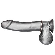 Стальное эрекционное кольцо Stell Cock Ring диаметр 4,3 см