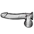 Стальное эрекционное кольцо Stell Cock Ring диаметр 4,3 см фото 1