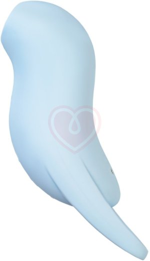 Вакуумый вибростимулятор клитора Satisfyer Pocket Pro 1 голубой фото 4