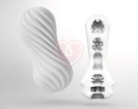 Мастурбатор Tenga FLEX Silky белый фото 2