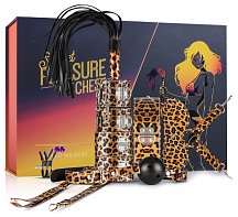 БДСМ-набор из 8 предметов Secret Pleasure Chest Wicked Wildcat леопардовый