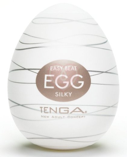 Мастурбатор яйцо Tenga Egg Silky фото 1