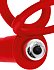 Насадка для двойного проникновения с вибропулей Toyfa Double Penetration Vibration красная фото 4