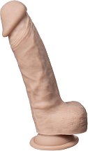 Реалистичный фаллоимитатор на присоске Silexd Model 1 Real Skin телесный 18 см