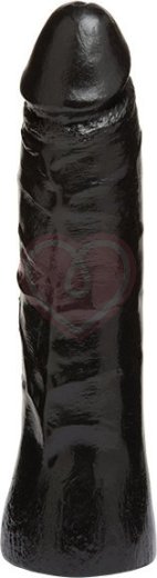 Насадка фаллоимитатор Vac-U-Lock CodeBlack Thin Dong 18 см черная фото 1