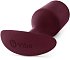 Утяжелённая анальная пробка для ношения b-Vibe Snug Plug 5 большая бордовая фото 4