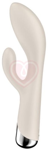 Вибратор-кролик с ротацией Satisfyer Spinning Rabbit 1 бежевый фото 4