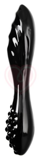 Двухсторонний стеклянный фаллоимитатор Satisfyer Dazzling Crystal 1 черный фото 3