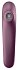 Двухсторонний вакуумный вибростимулятор Satisfyer Dual Kiss винный фото 4