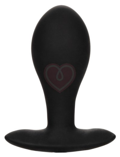 Утяжелённая расширяемая анальная пробка Weighted Silicone Inflatable Plug Large фото 3