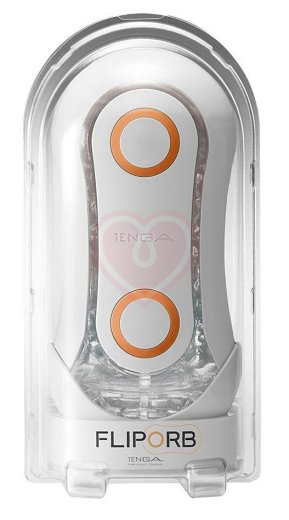 Мастурбатор Tenga Flip Orb Orange Crash фото 5