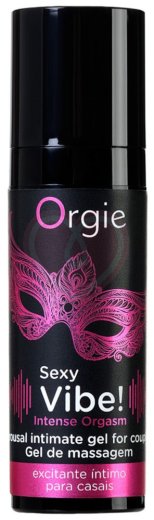 Гель с возбуждающим эффектом Orgie Sexy Vibe Intense Orgasm 15 мл фото 1