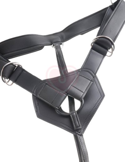 Страпон с реалистичной насадкой Strap-on Harness Cock 20 см фото 6