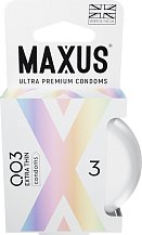 Ультратонкие презервативы Maxus 003 3 шт с кейсом