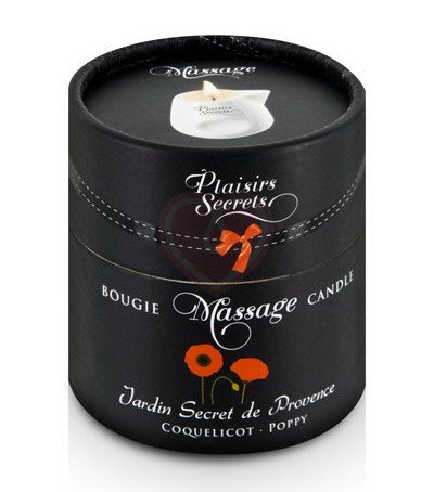 Свеча с массажным маслом Concorde Massage Candle Сладкий мак 80 мл фото 2