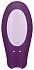 Вибратор для пар с управлением от приложения Satisfyer Double Joy фиолетовый фото 3