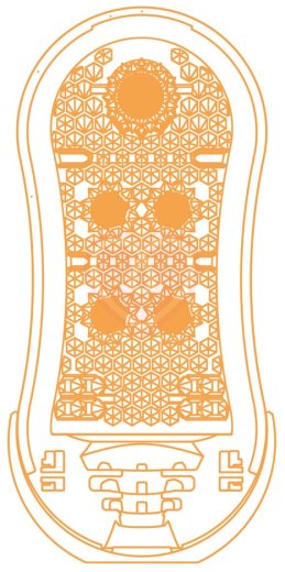 Мастурбатор Tenga Flip Orb Strong Orange Crash чёрный фото 3