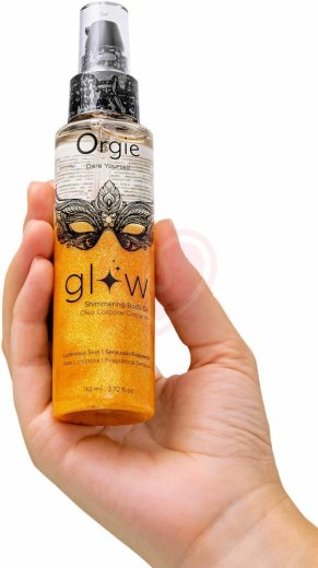 Мерцающее масло для тела Orgie Glow Shimmering Body Oil 110 мл фото 3