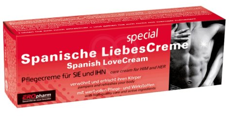 Возбуждающий крем для двоих Spanish Lovecream 40 мл фото 2