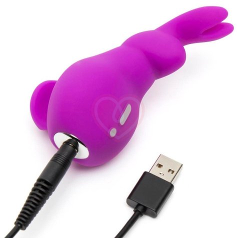 Мини вибратор в виде кролика Happy Rabbit фиолетовый фото 5