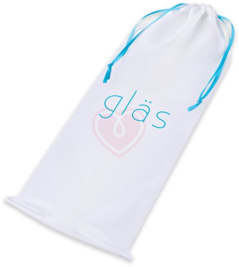 Стеклянный двухсторонний фаллоимитатор Glas Ribbed фото 6