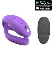 Вибратор для пар We-Vibe Sync O с дистанционным управлением фиолетовый