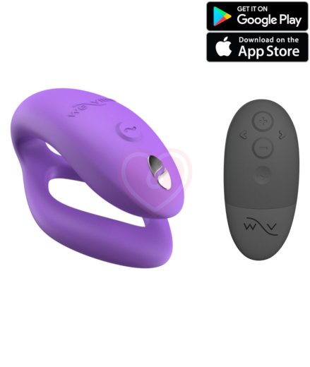 Вибратор для пар We-Vibe Sync O с дистанционным управлением фиолетовый фото 1