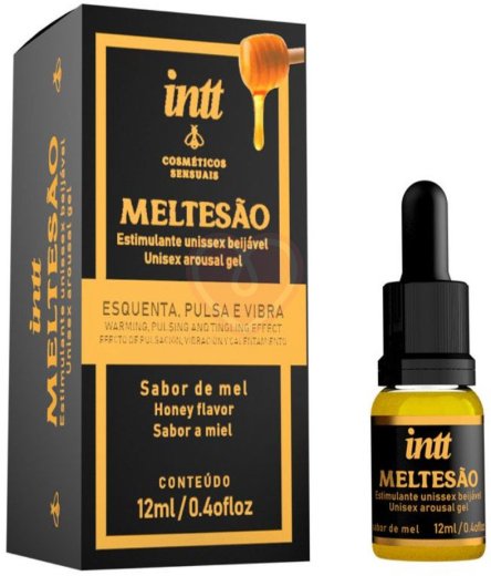 Стимулирующий гель Intt Meltesao с медовым вкусом 12 мл фото 1