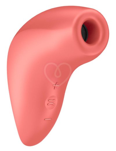 Вакуумный стимулятор Satisfyer Magnetic Deep Pulse коралловый фото 1