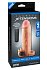 Насадка удлинитель с вибрацией Vibrating Real Feel Extension 16,5 см телесная фото 4