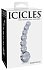 Стеклянный стимулятор Icicles №66 с шариками фото 2