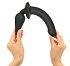 Двусторонний фаллоимитатор Strap-On-Me Switch Plug-In Semi-Realistic Dildo L чёрный фото 2