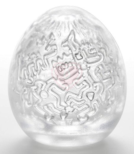 Мастурбатор яйцо Tenga&Keith Haring Egg Party фото 2
