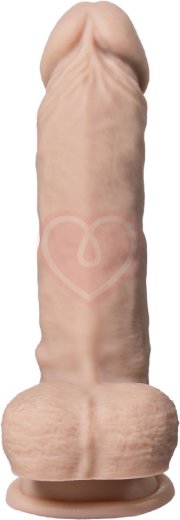 Реалистичный фаллоимитатор на присоске Silexd Model 1 Real Skin телесный 18 см фото 3