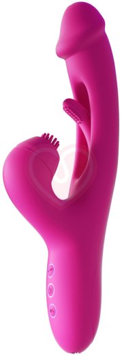 Вибратор-кролик Amovibe G Spot Ultra со стимуляцией зоны G розовый фото 1
