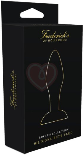 Анальная мини-пробка Fredericks черная фото 2