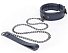 Кожаный ошейник с цепочкой Fifty Shades Darker No Bounds Collar & Chain фото 1