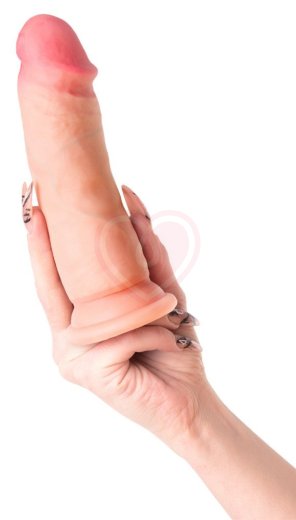 Реалистичный фаллоимитатор RealStick Elite Dildo 18 см фото 2