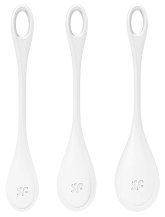 Набор из 3 вагинальных шариков Satisfyer Yoni Power 1 белый