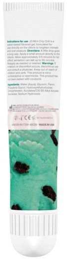 Охлаждающий гель для клитора System JO Mint Chip Chill мятный шоколад 10 мл фото 4