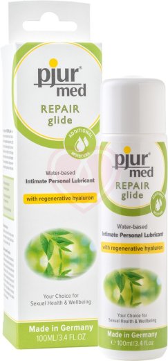 Регенерирующий лубрикант с гиалуроновой кислотой Pjur MED Repair glide 100 мл фото 1
