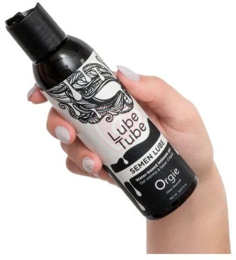 Водный лубрикант Orgie Lube Tube Semen Lube 150 мл фото 2