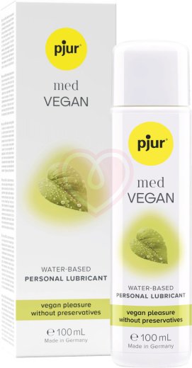 Веганский лубрикант на водной основе Pjur Med Vegan Glide 100 мл фото 2