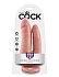 Фаллоимитатор для двойного проникновения King Cock Double Penetrator телесный фото 4