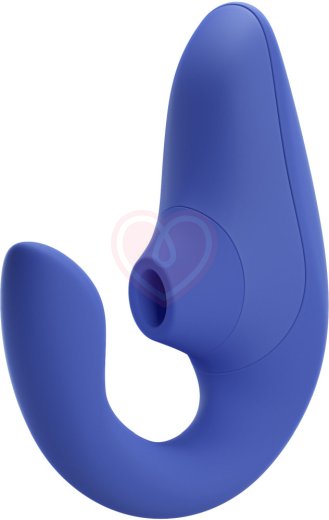 Вибратор для зоны G c бесконтактной стимуляцией клитора Womanizer Blend голубой фото 6