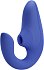 Вибратор для зоны G c бесконтактной стимуляцией клитора Womanizer Blend голубой фото 6