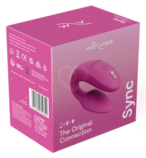 Вибратор для пар We-Vibe Sync 2 розовый фото 2